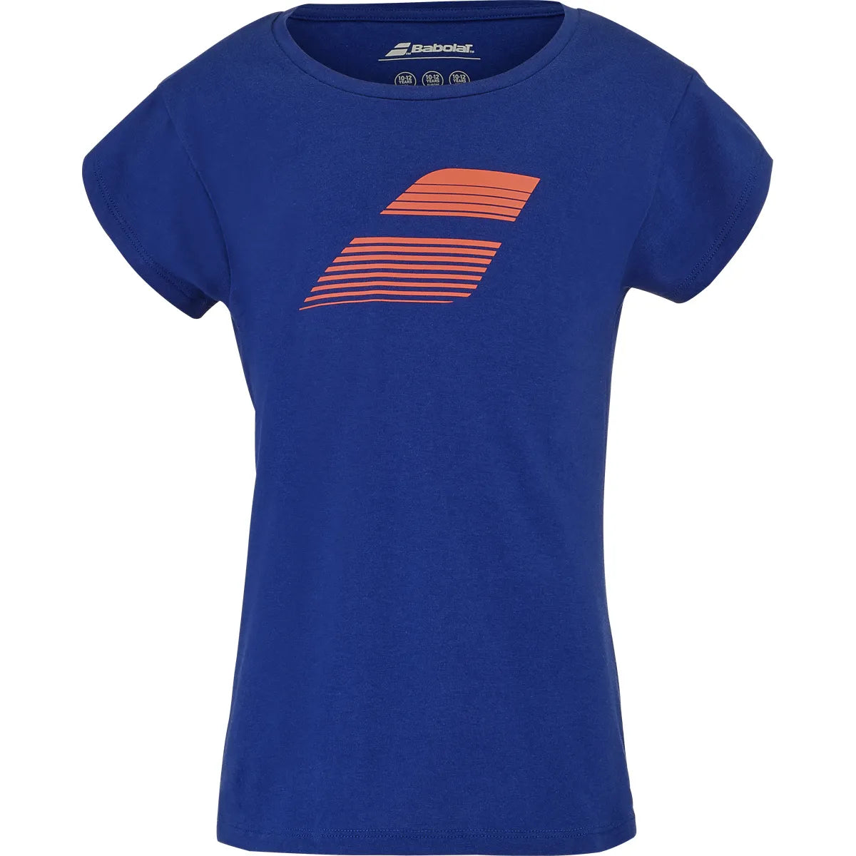 T-shirt Babolat Junior Meisje Exercise Katoen