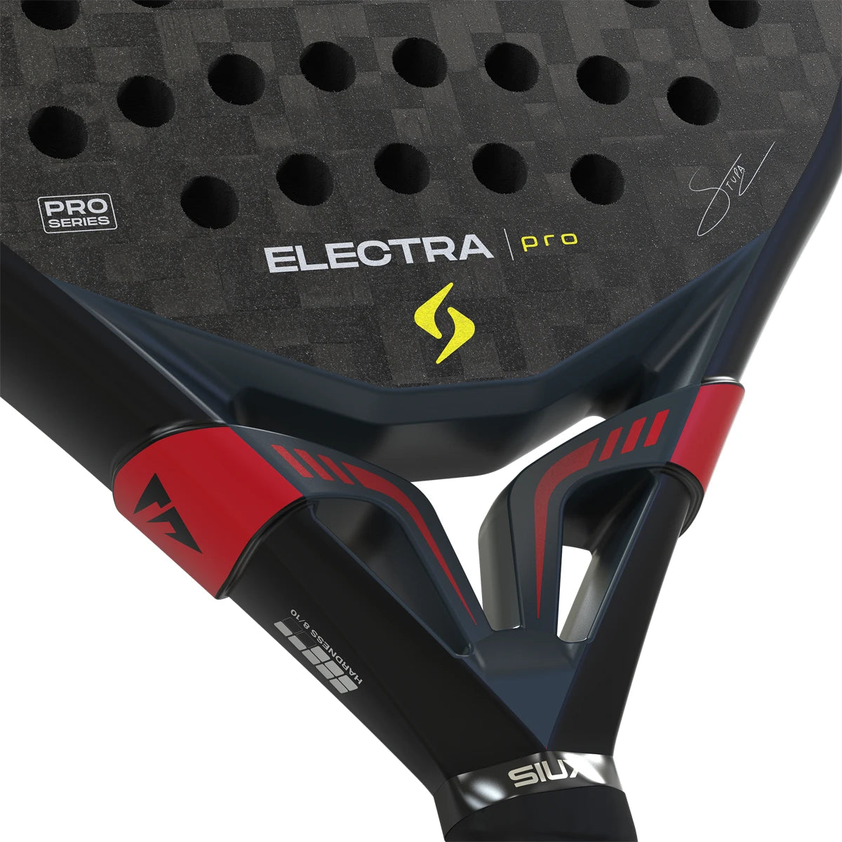 Padelracket Test Siux Electra Pro 2026 Shadow Red