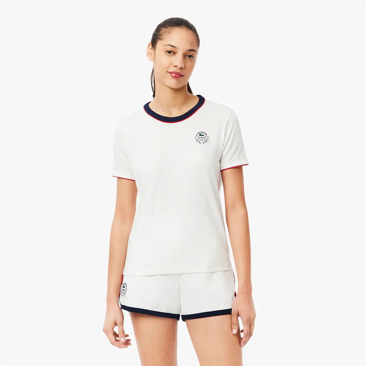 T-shirt Lacoste Dames Heritage