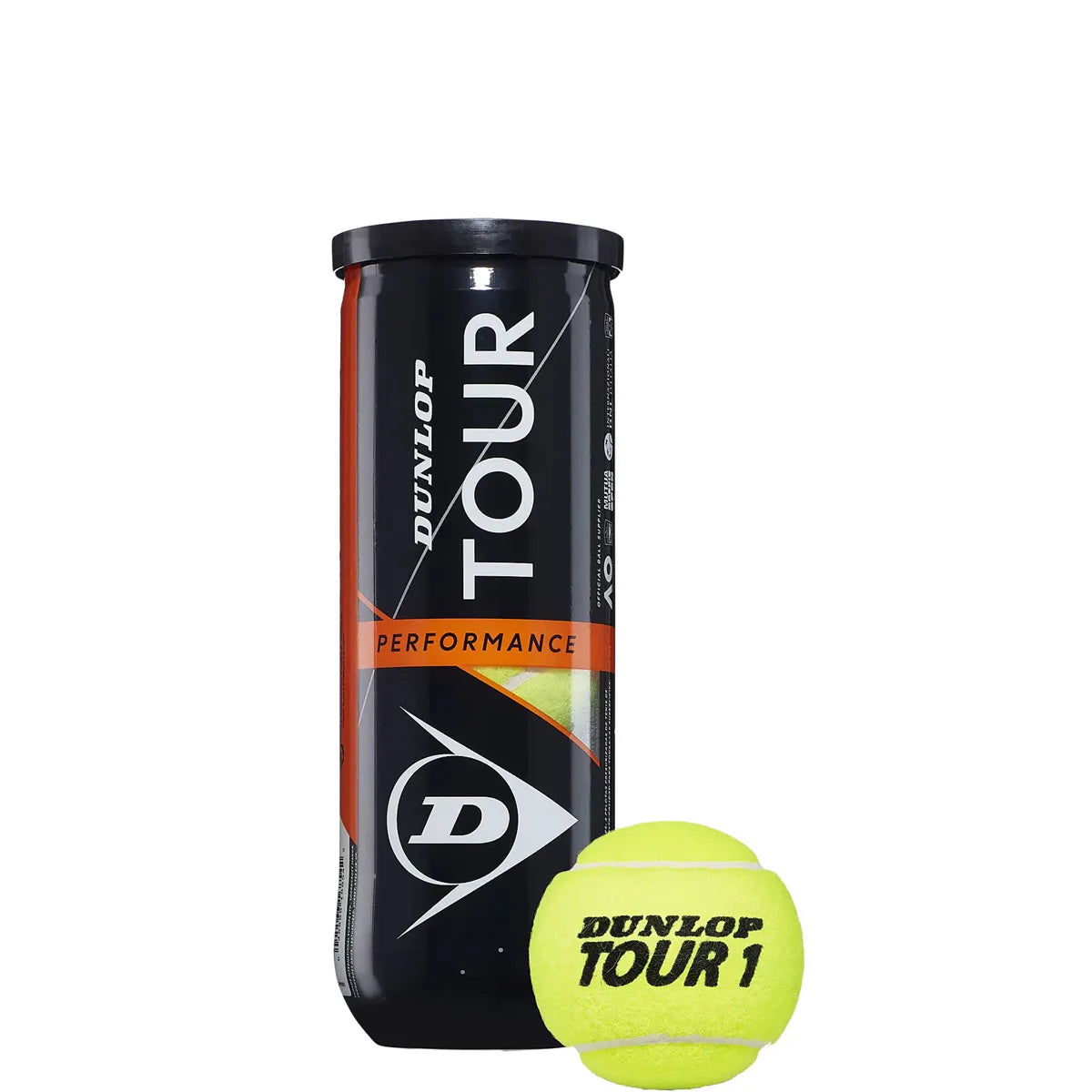Tube 3 Dunlop Tour Performance tennisballen