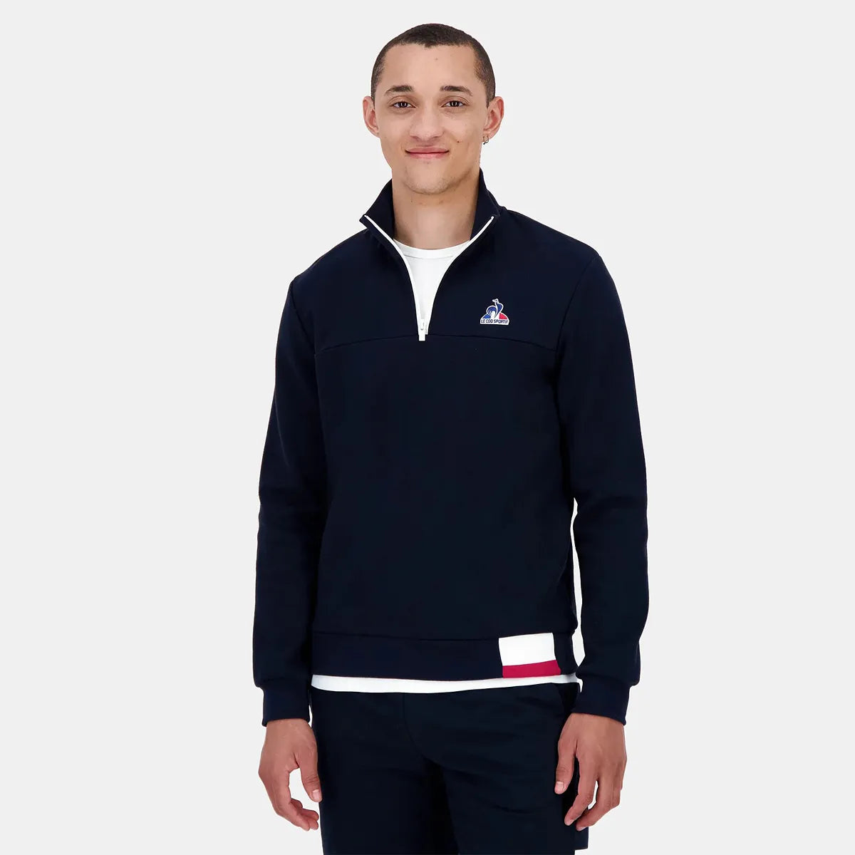 Sweater Le Coq Sportif Tricolore 1/2 Zip