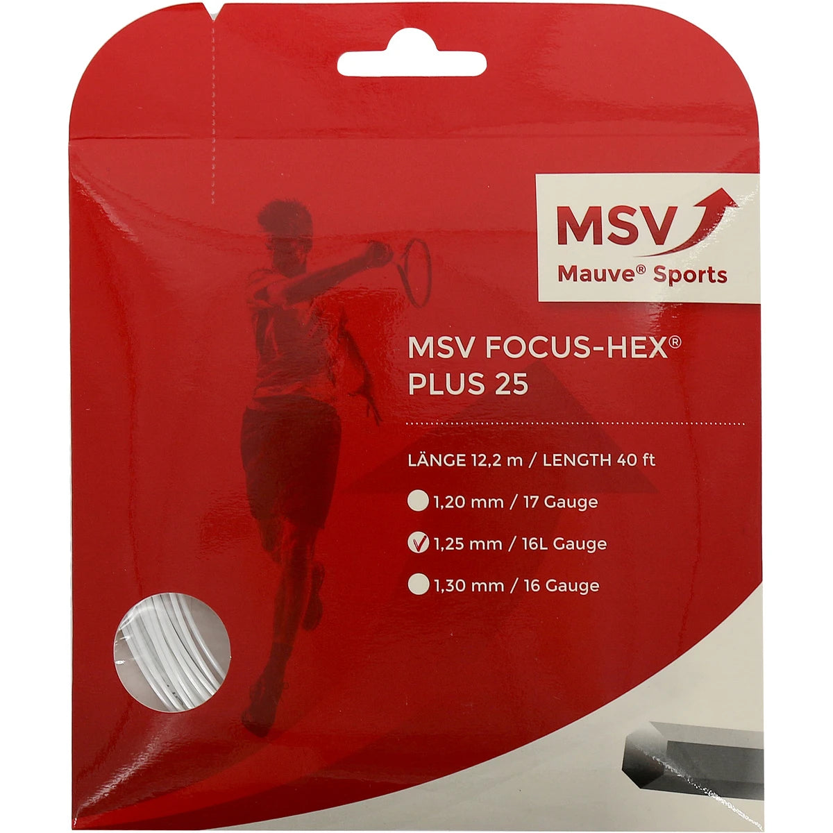 Snaar Msv Focus Hex Plus 25 (12 Meter)