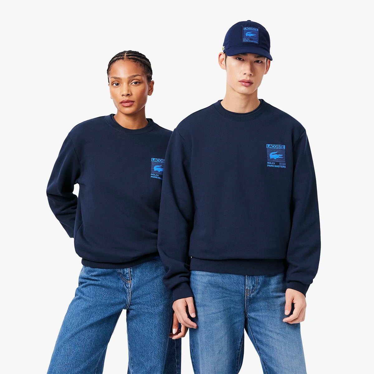 Sweater Lacoste Rolex Paris Masters Graphic