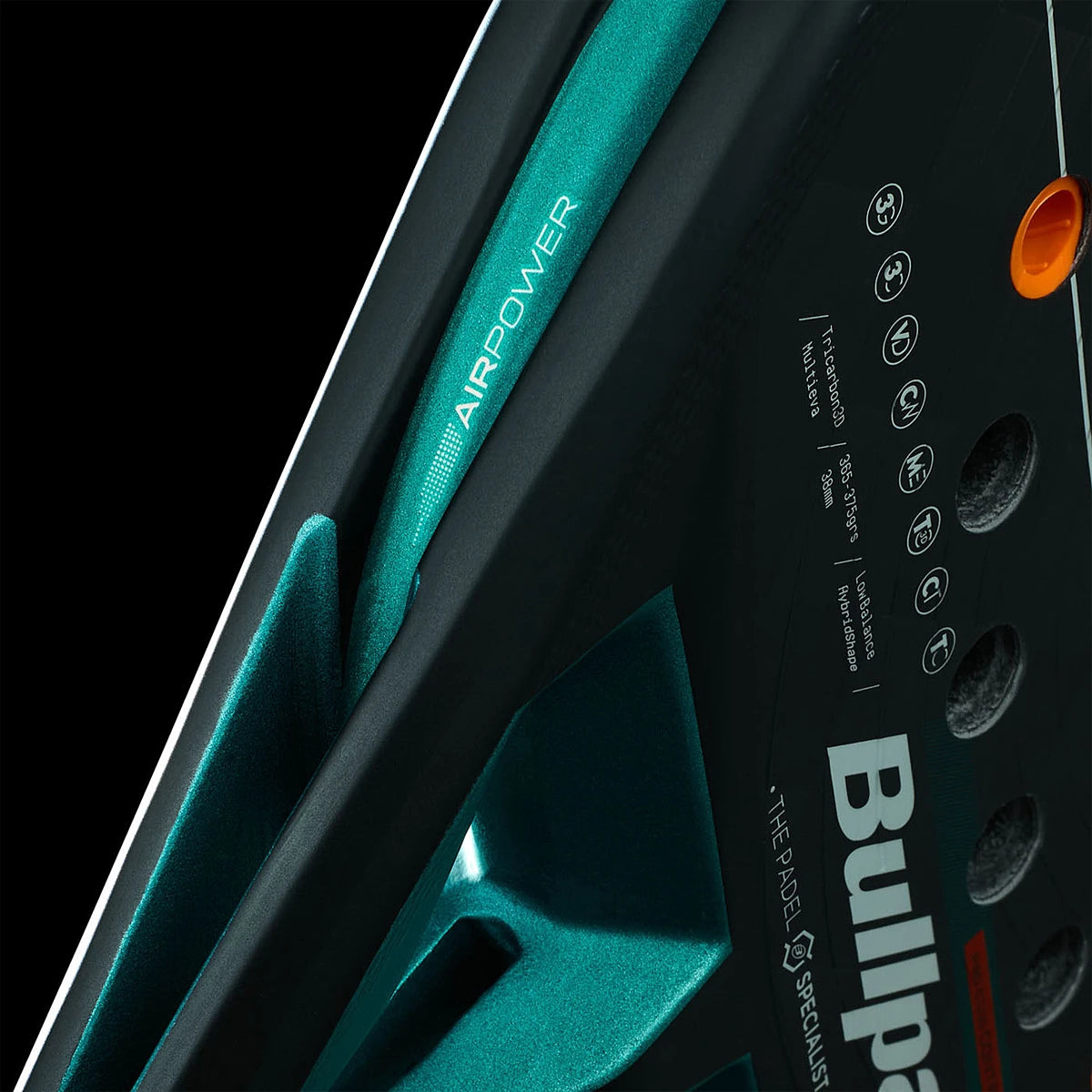 Padelracket Bullpadel Hack 04 Hybrid 2025
