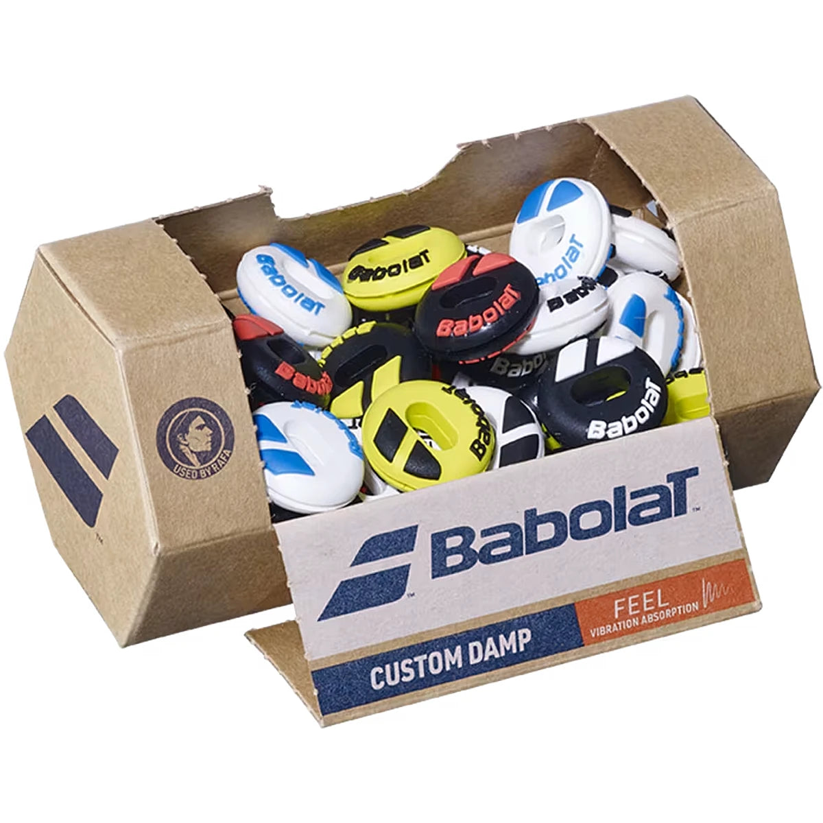Doos van 48 Babolat Custom Damp Trillingsdempers