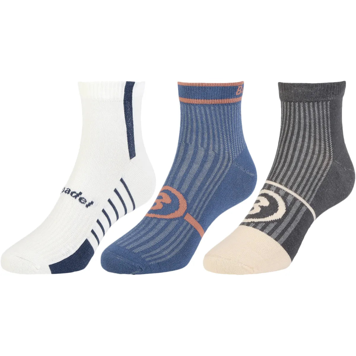 3 Paar Dames Bullpadel Sokken Bp256 I (Low)