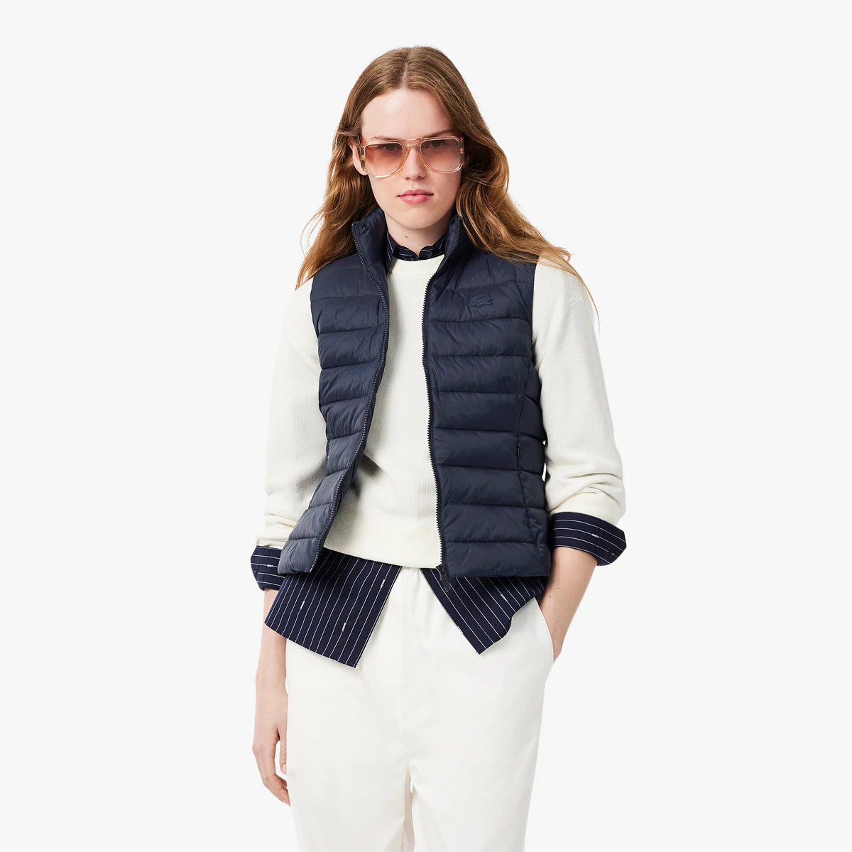 Mouwloos Jas Lacoste Dames Core Performance
