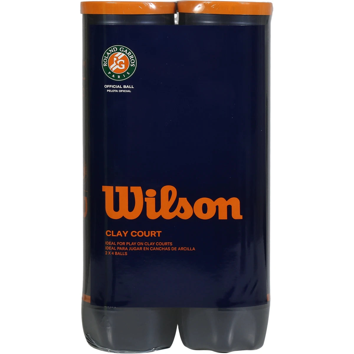 Bipack van 4 Wilson Roland Garros Official Clay Ballen