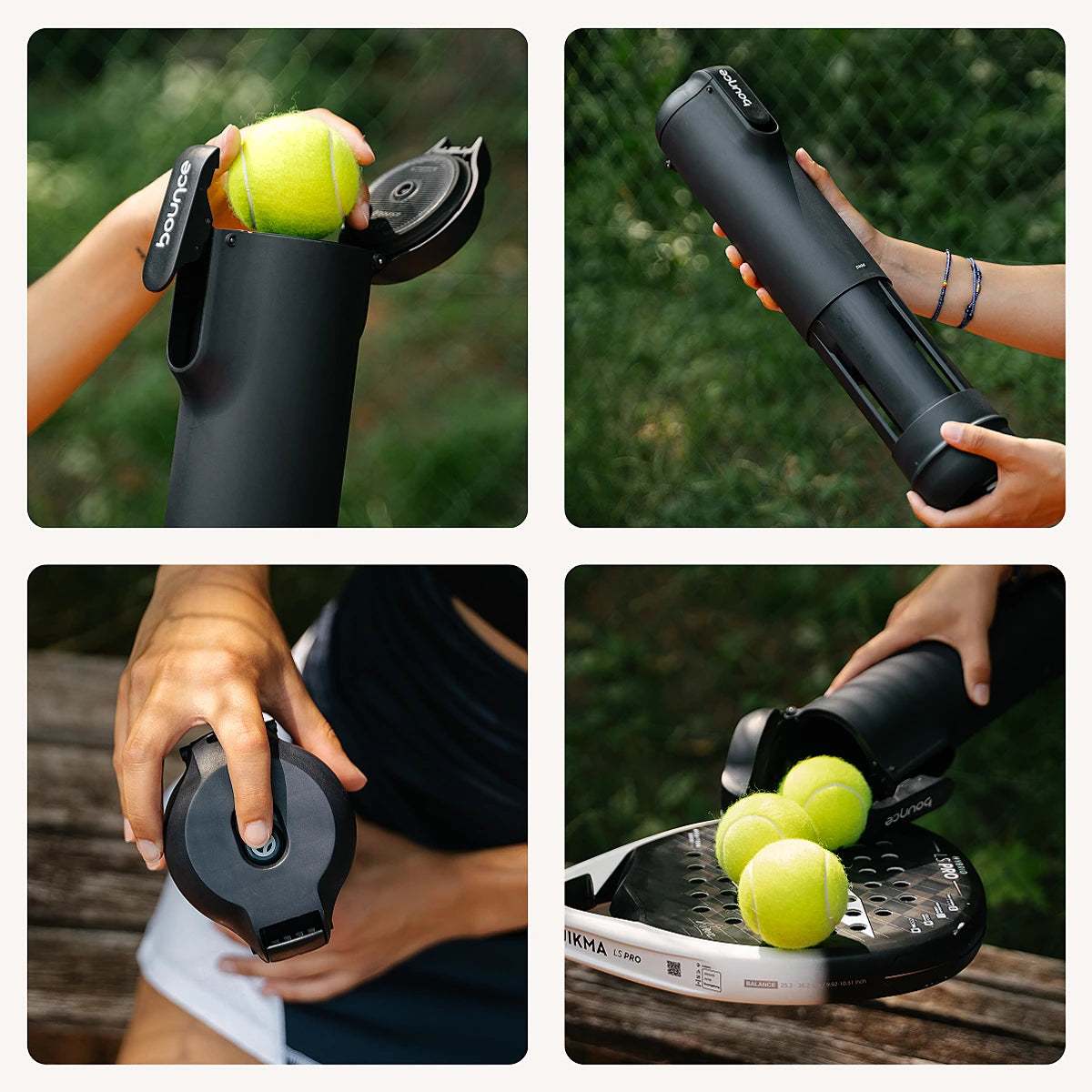 Pressuriseur voor Ballen Bounce Padel X4
