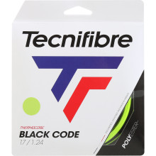 TECNIFIBRE BLACK CODE LIME TENNISSNAAR (12 METER)