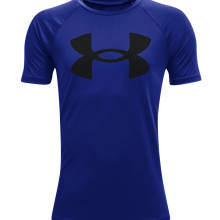 UNDER ARMOUR JUNIOR TECH BIG LOGO T-SHIRT JONGENS