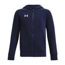 UNDER ARMOUR JUNIOR RIVAL SWEATER MET VOLLEDIGE RITS