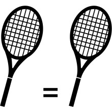 RACKETS MATCHEN (2 RACKETS)