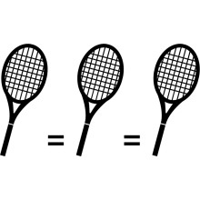 RACKETS MATCHEN (3 RACKETS)