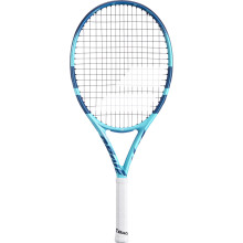 BABOLAT PURE DRIVE JUNIOR 25 LICHTBLAUW (240 GR) RACKET (BESPANNEN)