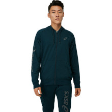 ASICS BIG LOGO SWEATER MET RITS