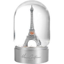 ROLAND GARROS EIFFELTOREN DROOMKOEPEL (21X10X10 CM)
