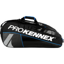 TENNISTAS THERMO PRO KENNEX DOUBLE ZWART/BLAUW