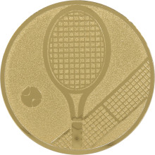 PASTILLE MEDAILLE TENNIS (ALU - 50MM)