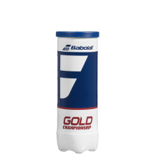 BABOLAT GOLD CHAMPIONSHIP TUBE VAN 3 BALLEN