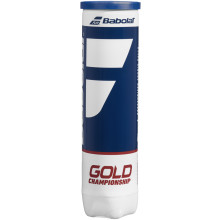 BABOLAT GOLD CHAMPIONSHIP TUBE VAN 4 BALLEN