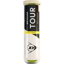 DUNLOP TOUR BRILLANCE TUBE MET 4 BALLEN