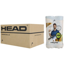 HEAD TOUR XT KARTON VAN 18 BIPACKS MET 4 TENNISBALLEN