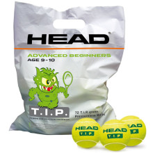 HEAD TIP GROEN (1X ZAK MET 72 BALLEN)