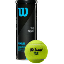 WILSON TOUR PREMIER TENNISBALLEN (TUBE VAN 3 BALLEN)