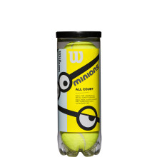 WILSON MINIONS STAGE 1 TUBE MET 3 TENNISBALLEN