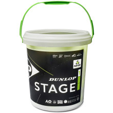 DUNLOP STAGE 1 GROENE TENNISBALLEN (EMMER MET 60 BALLEN)