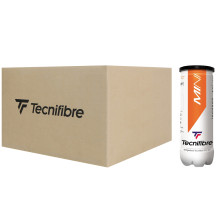 TECNIFIBRE MINI TENNIS TENNISBALLEN (KARTON VAN TUBES VAN 3 BALLEN) 