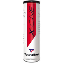 TECNIFIBRE X-ONE TENNISBALLEN (TUBE VAN 4 BALLEN)