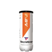 TECNIFIBRE MINI TENNIS TUBE MET 3 BALLEN