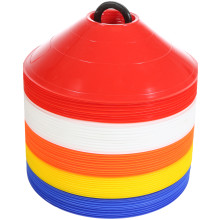 SET VAN 50 RONDE MARKEERSCHIJVEN MET STEUN