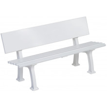 PERSONALISEERBARE WITTE TENNISBANK 1.5M