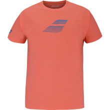 T-SHIRT BABOLAT JUNIOR JONGEN OEFENING KATOEN