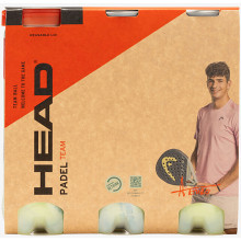 HEAD VERPAKKING VAN 3 TUBES MET 3 PADELBALLEN