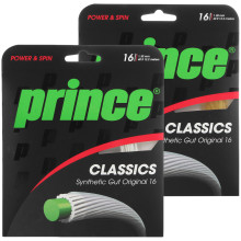 PRINCE SUPER SYNTHETIC GUT ORIGINAL 16 TENNISSNAAR (12 METER)