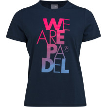 HEAD WAP BOLD PADEL T-SHIRT DAMES
