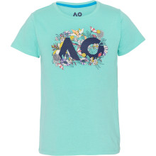 AUSTRALIAN OPEN JUNIOR FLORAL LOGO T-SHIRT MEISJES