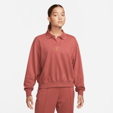 NIKE DRI FIT HERITAGE POLO MET LANGE MOUWEN DAMES