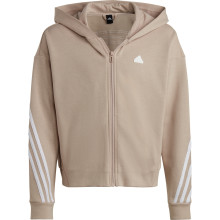 ADIDAS JUNIOR HOODIE MET VOLLEDIGE RITS