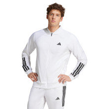 ADIDAS GEBREIDE JAS MET 3 STREPEN