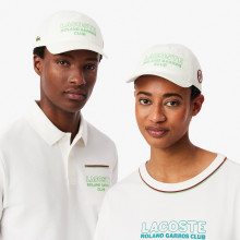 CASQUETTE LACOSTE CLUB ROLAND GARROS