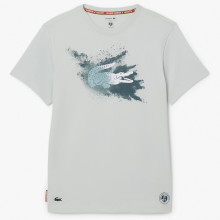 T-SHIRT LACOSTE ROLAND GARROS SPRAY CROCO