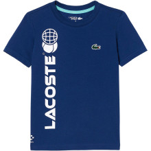 LACOSTE JUNIOR TRAINING MEDVEDEV ON COURT T-SHIRT 