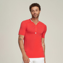 WILSON SERIES SEAMLESS ZIP HENLEY 2.0 T-SHIRT 