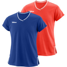 WILSON JUNIOR TEAM 2 V-NECK T-SHIRT MEISJES