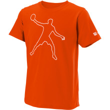 WILSON JUNIOR BELA TECH II PADEL T-SHIRT JONGENS